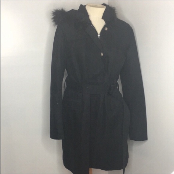 Nautica hooded Faux fur trim coat - Picture 3 of 12